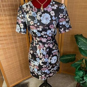 Gal Meets Glam Presley Tapestry Jacquard Dress 12p